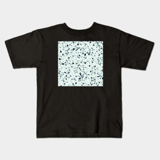 Speckle Party Navy Mint Kids T-Shirt